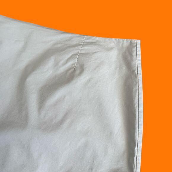 00's vintage khaki bodycon y2k mini skirt Size 12 gap - Picture 2 of 6